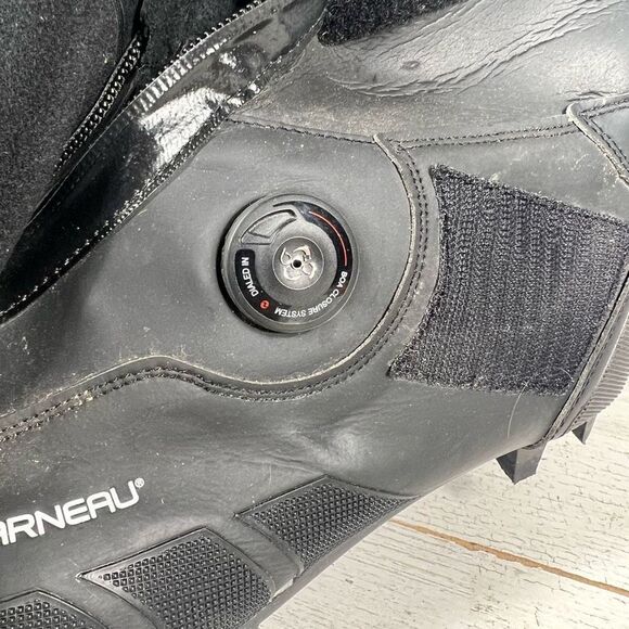 Louis Garneau Mens LG Cycling Shoes‎ 0° LS-100 Black Size 13.5 - Picture 8 of 10